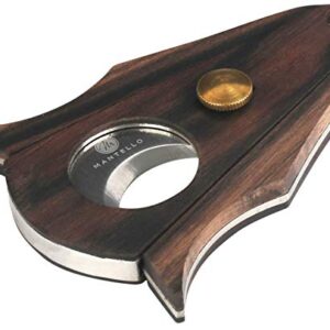 Mantello Cortador Madera y Acero Inoxidable Pulido con Sistema de Bloqueo - Imagen 2