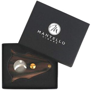 Mantello Cortador Madera y Acero Inoxidable Pulido con Sistema de Bloqueo - Imagen 1