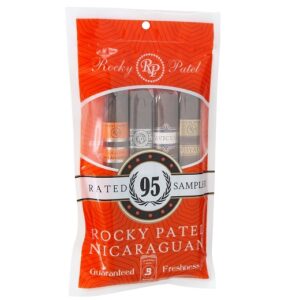 Rocky Patel Nicaraguan Rated 95 4-Cigar Sampler - Imagen 1