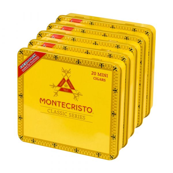 montecristo-classic-mini-20-natural-unit-of-100 Montecristo Classic Mini 20