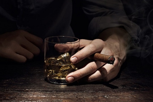 Maridaje Whisky y Tabaco