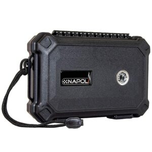 Napoli Cigar Travel Humidor - Imagen 1